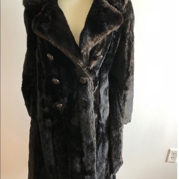 Vintage Saks Fifth Full Length Mink Coat - Picture 2 of 9